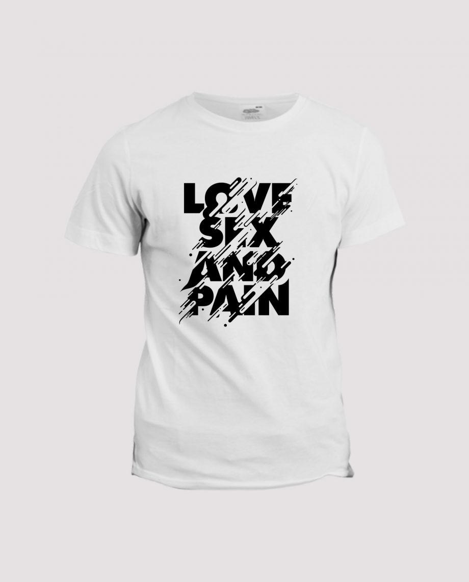 la-ligne-shop-t-shirt-blanc-homme-unisex-love-sexe-and-pain