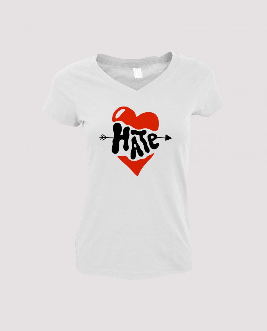 la-ligne-shop-t-shirt-blanc-femme-hate-love-coeur-amour-brise