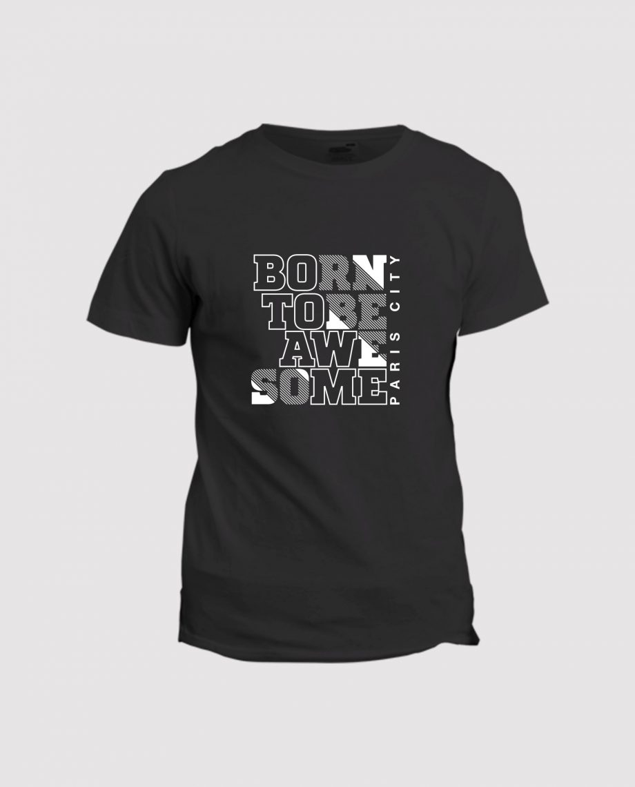 la-ligne-shop-t-shirt-noir-homme-born-to-be-awesome