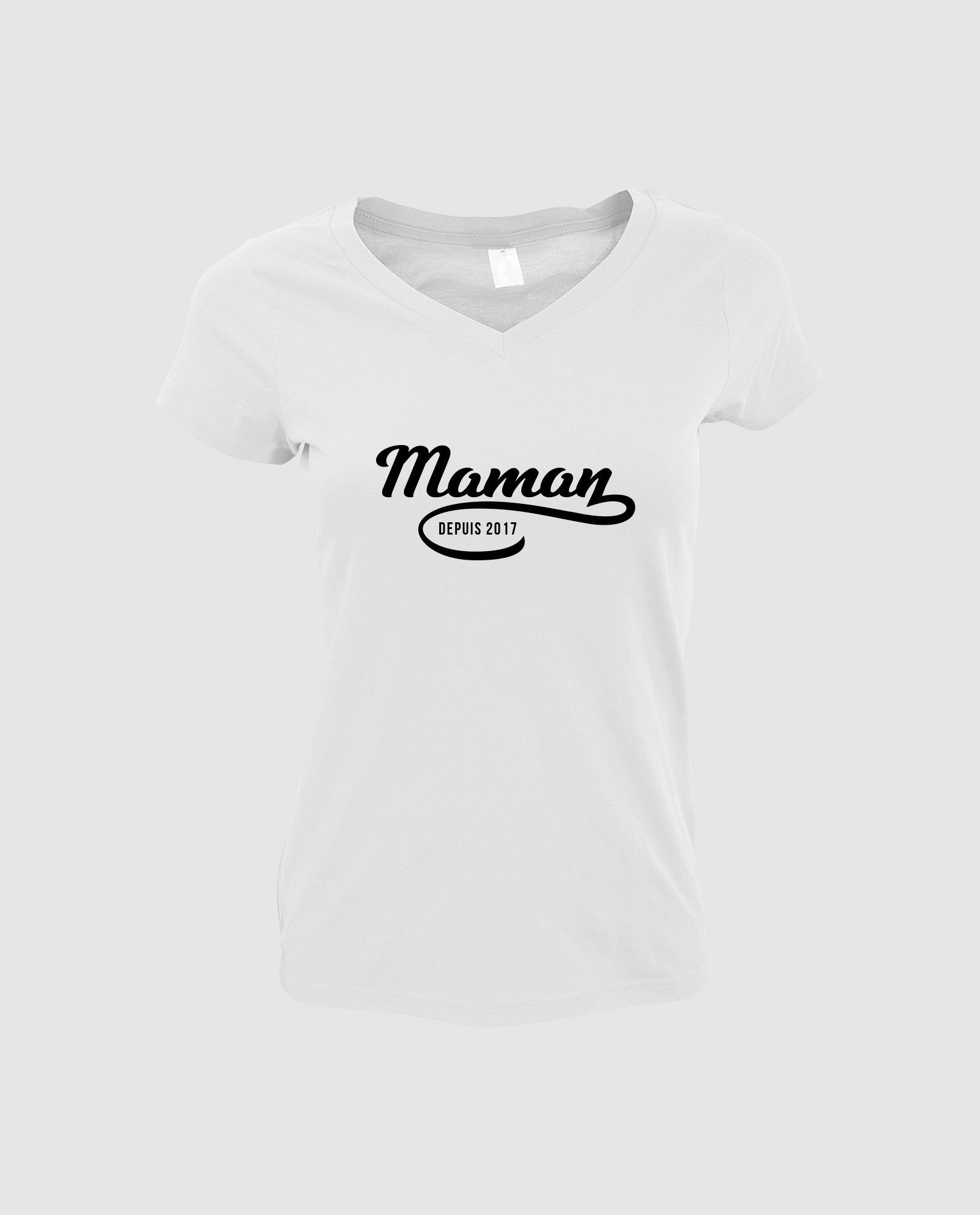 Tee shirt fêtes des mères - La femme parfaite est - personnalisable