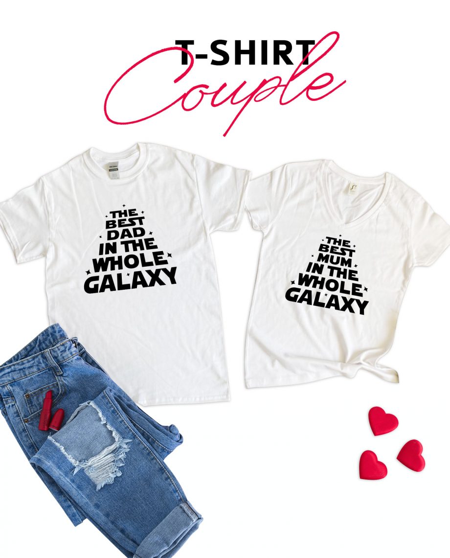 laligneshop-t-shirt-blanc-couple-the-best-dad-mum-of-the-whole-of-galaxie-v2