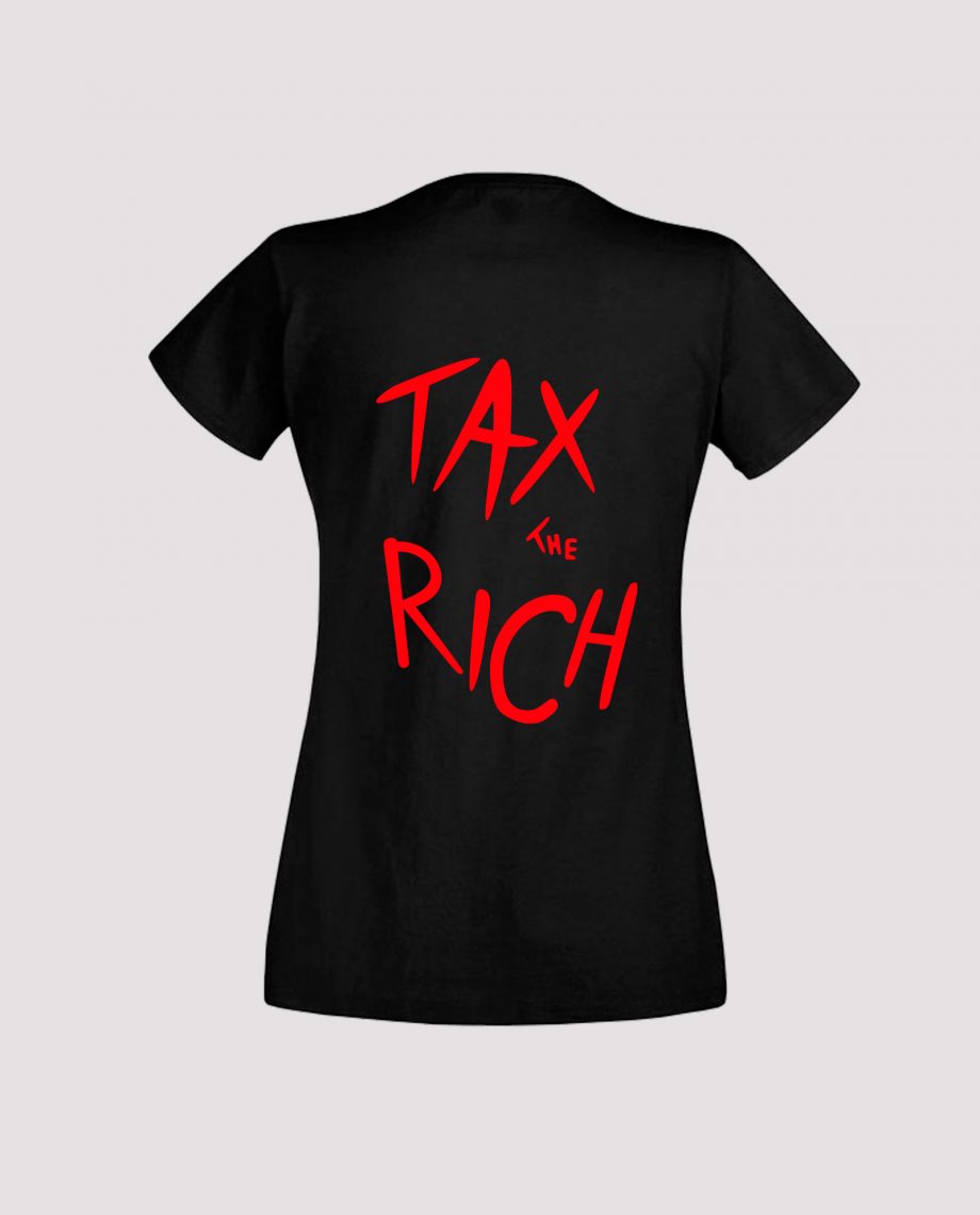 la-ligne-shop-t-shirt-noir-dos-femme-don-t-tax-the-poor-detournement-alexandria-ocasio-cortez-democrate-amerique
