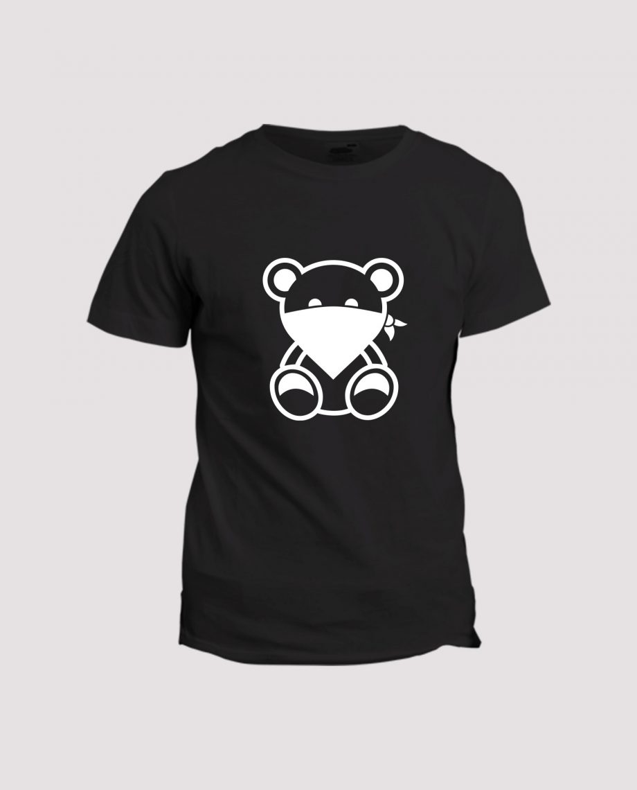 la-ligne-shop-t-shirt–noir-homme-ours-en-peluche-bandit