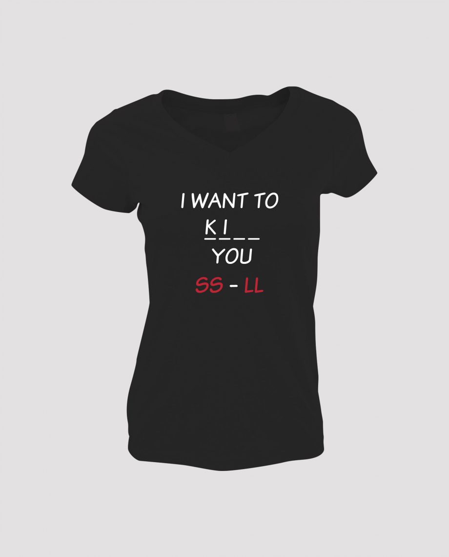 la-ligne-shop-t-shirt-noir-femme-i-want-to-kiss-kill-you