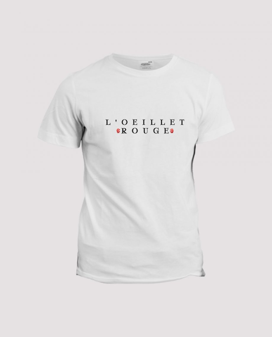 la-ligne-shop-t-shirt-noir-homme-collab-l-oeillet-rouge-logo-typographie